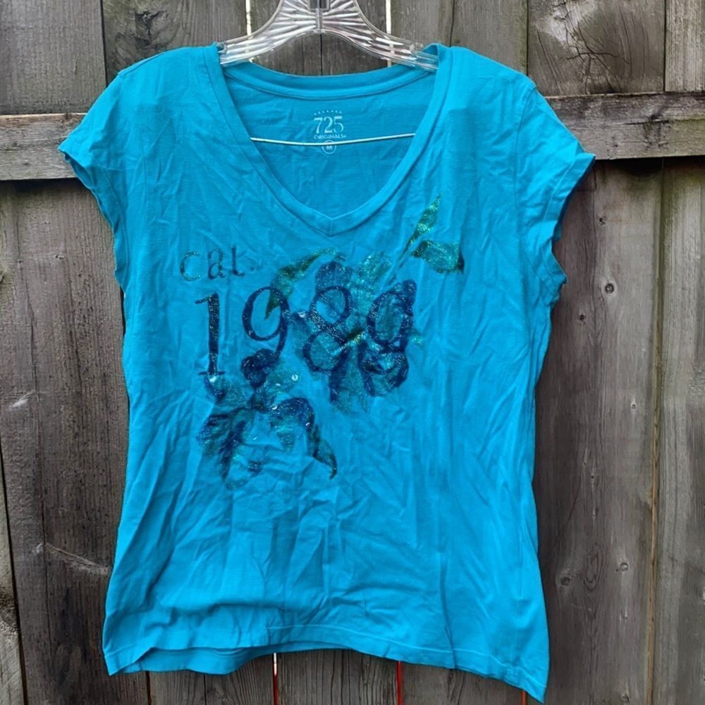 725 Originals glitter tee sz. M